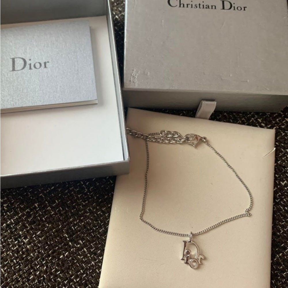 dior name plate bracelet